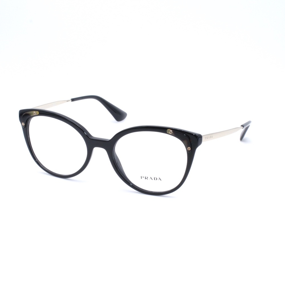 Prada Catwalk Eyeglasses VPR12U 51.18 1AB-101 140